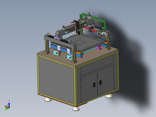T697 三轴视觉检测机