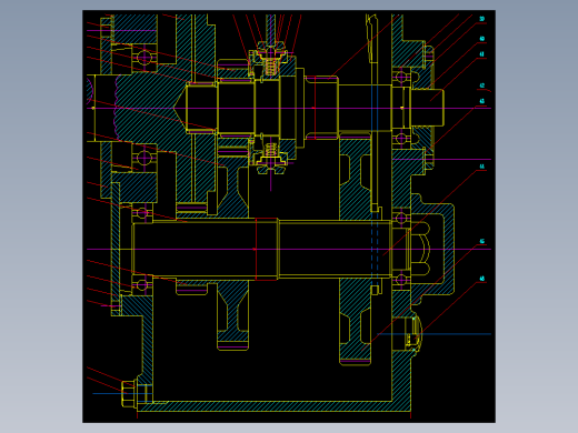 536 液压机械传动开式试验台设计（有cad原图+文献翻译）