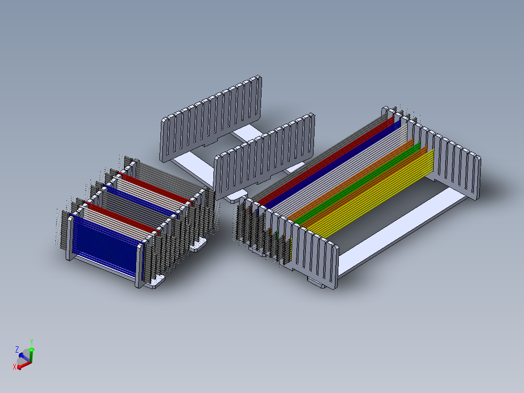 跳线组织器80毫米和200毫米
