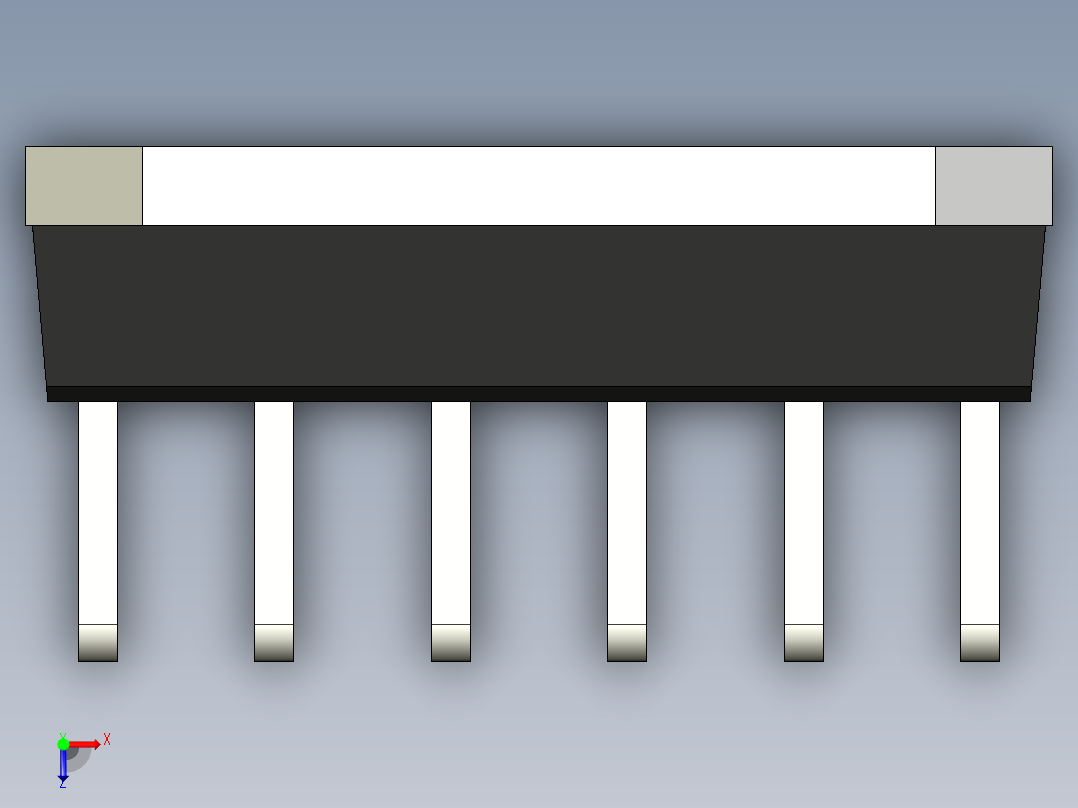 multiwatt-ST 封装-MULTIWATT-11_Normal_LStrandard_rev1.0.rar俯视图