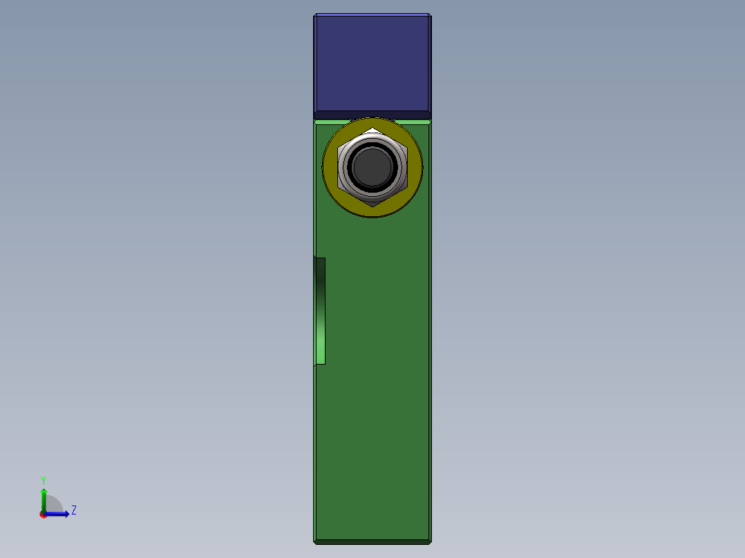 慢丝夹具左视图