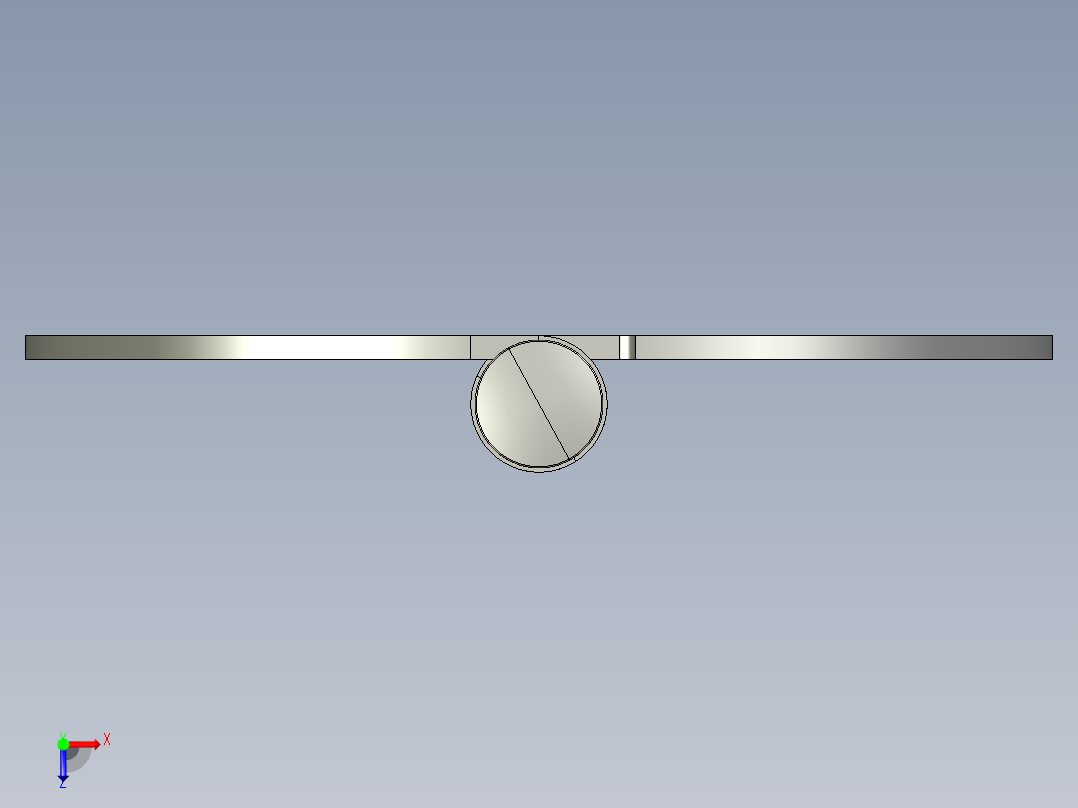 铰链Inox(3)俯视图