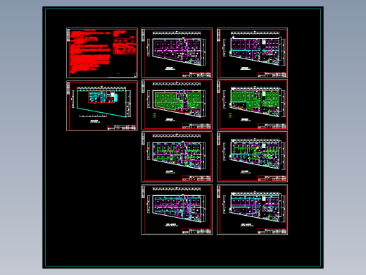 山东某医院动物实验室净化空调设计施工图
