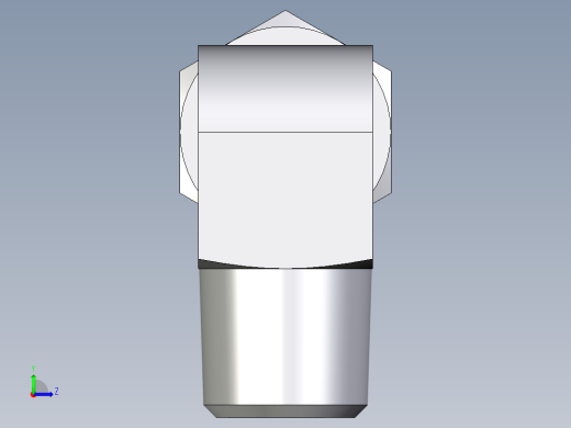 卡套式工业通用硬管接头EO_Male_stud_elbow_WE10LLRCF左视缩略图