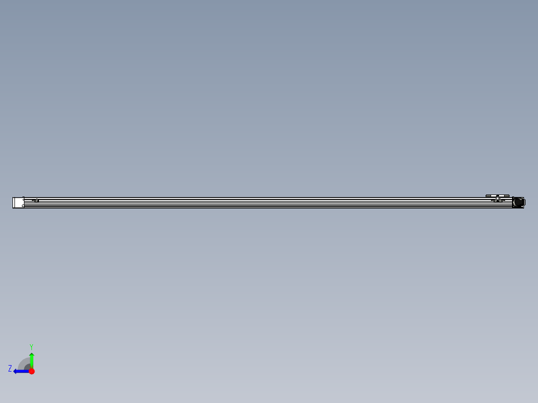 同步带滑台-欧规BC6-L120-S2700-R-P40-D3右视图