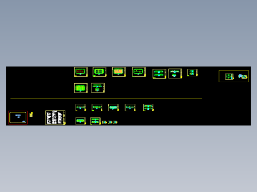 坤峰公司钢结构工程CAD