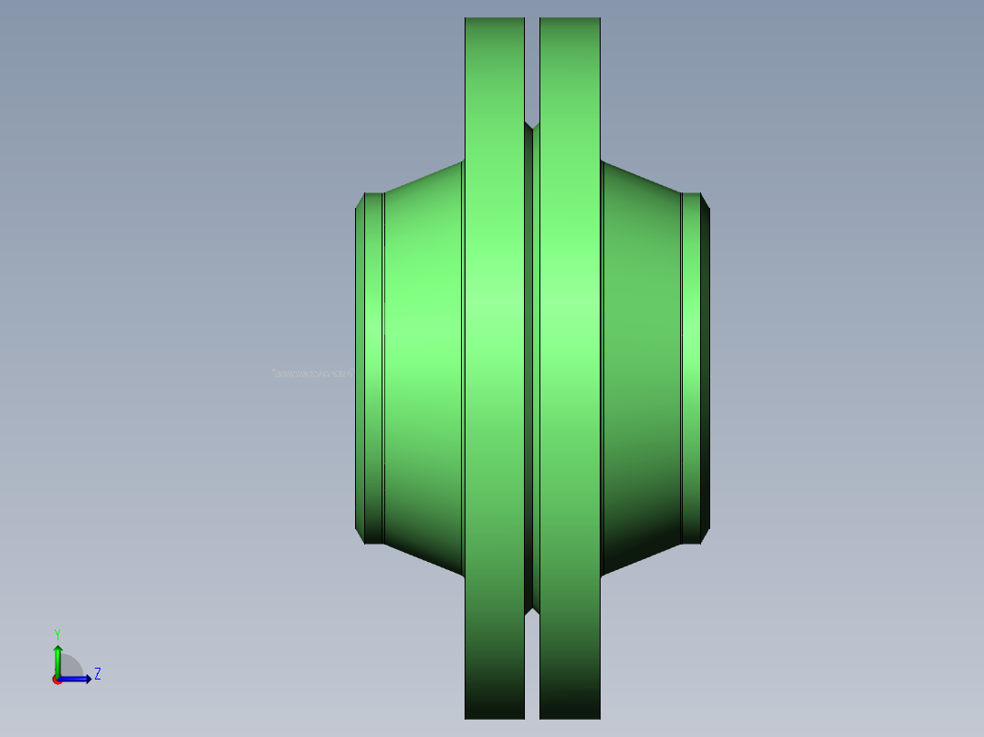 法兰 (14)左视图