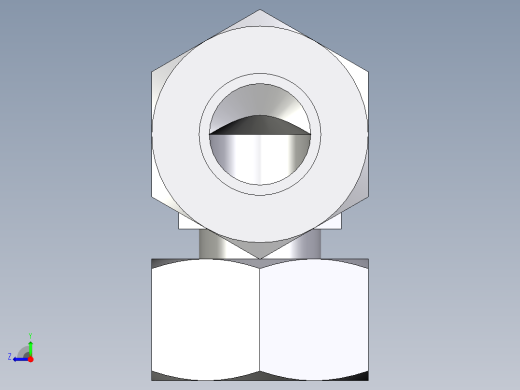 卡套式工业通用硬管接头EO_Standpipe_elbow_EVW18L71右视缩略图