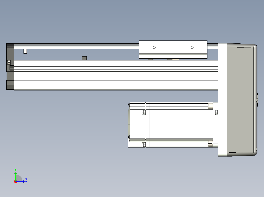模组FTH10-L10-100-BD-T40-C4左视图
