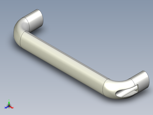 取手(鋁合金)1053-3D多系列多零件图纸模型