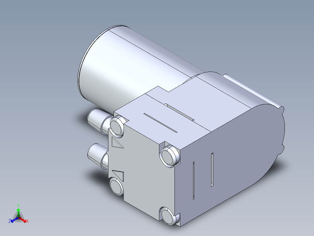 T2-05 MICRO DIAPHRAGM PUMPS (AIRGAS) UP TO 800 MLPM (2)系列图纸正等轴测图