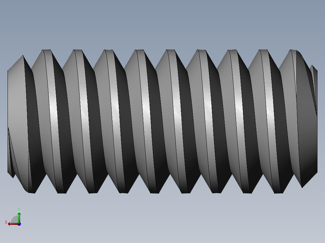 DIN 913-ISO 4026 固定螺钉-M1.4 L=3.SLDPRT后视图