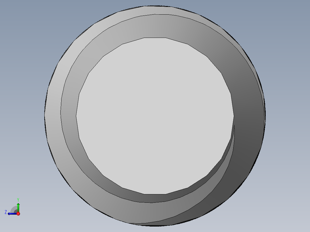 DIN 913-ISO 4026 固定螺钉-M1.4 L=3.SLDPRT右视图