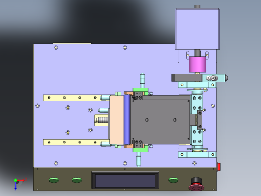 7寸液晶屏覆膜机俯视缩略图