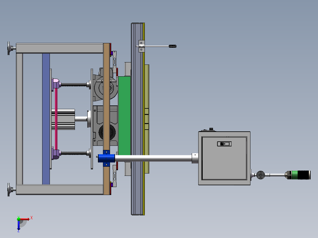 十字旋转称重机sw18可编辑俯视图