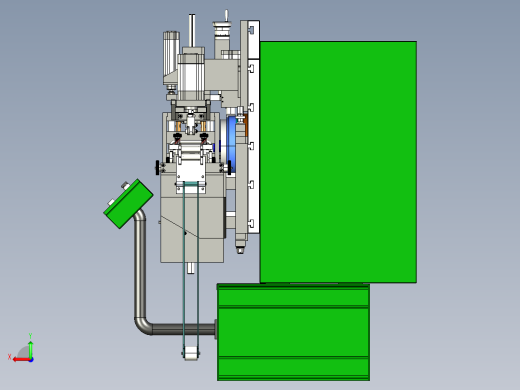 变压器卷芯机step后视缩略图