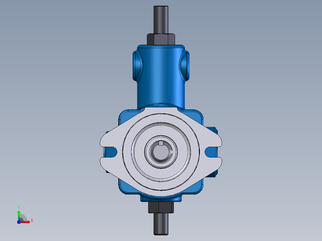 Continental Hydraulics-PVR6-xBxx-RF-O-6液压元件前视图