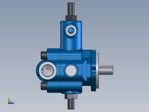 Continental Hydraulics-PVR6-xBxx-RF-O-6液压元件左视缩略图