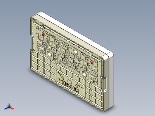 EDB41-C笔记本CNC工装夹具三维模型-CNC4-190218