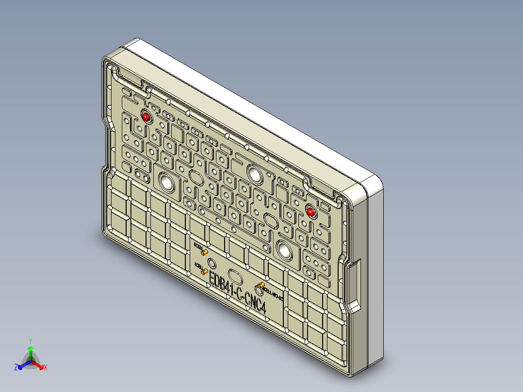 EDB41-C笔记本CNC工装夹具三维模型-CNC4-190218正等轴测图
