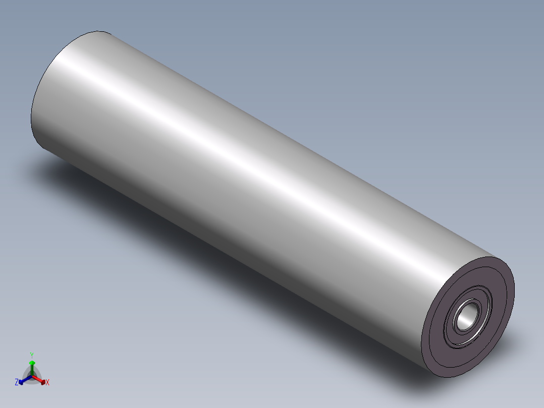配管滚轮 米思米 RORLAH30-T3-8-L150正等轴测图