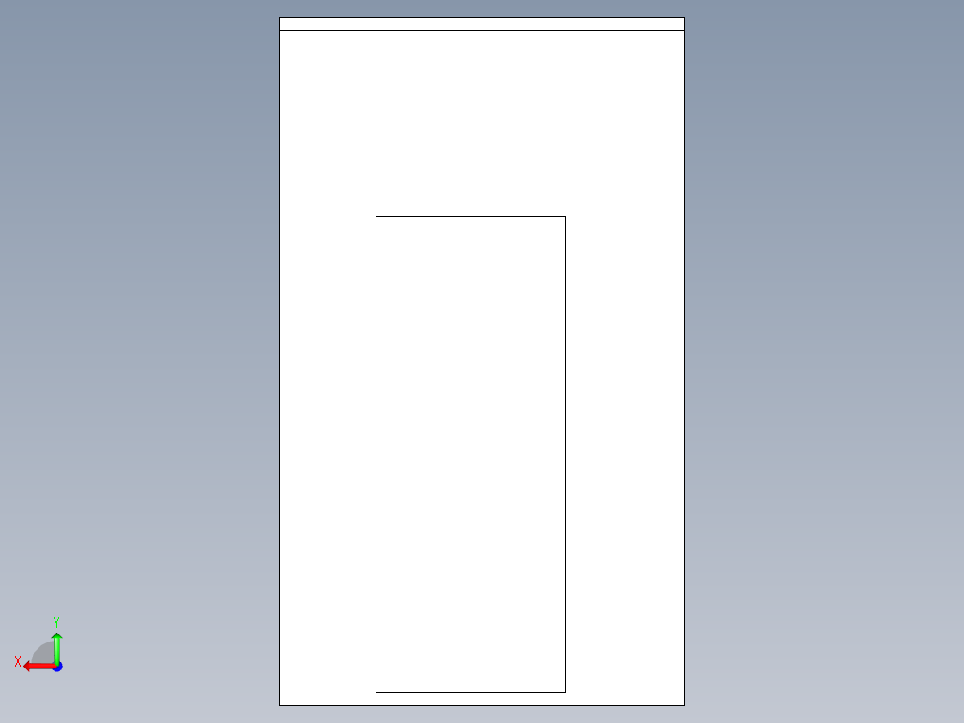 吊顶风扇后视图