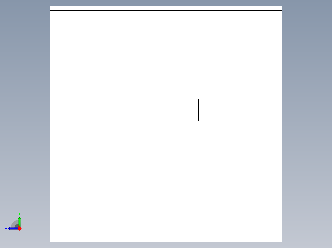 吊顶风扇右视图