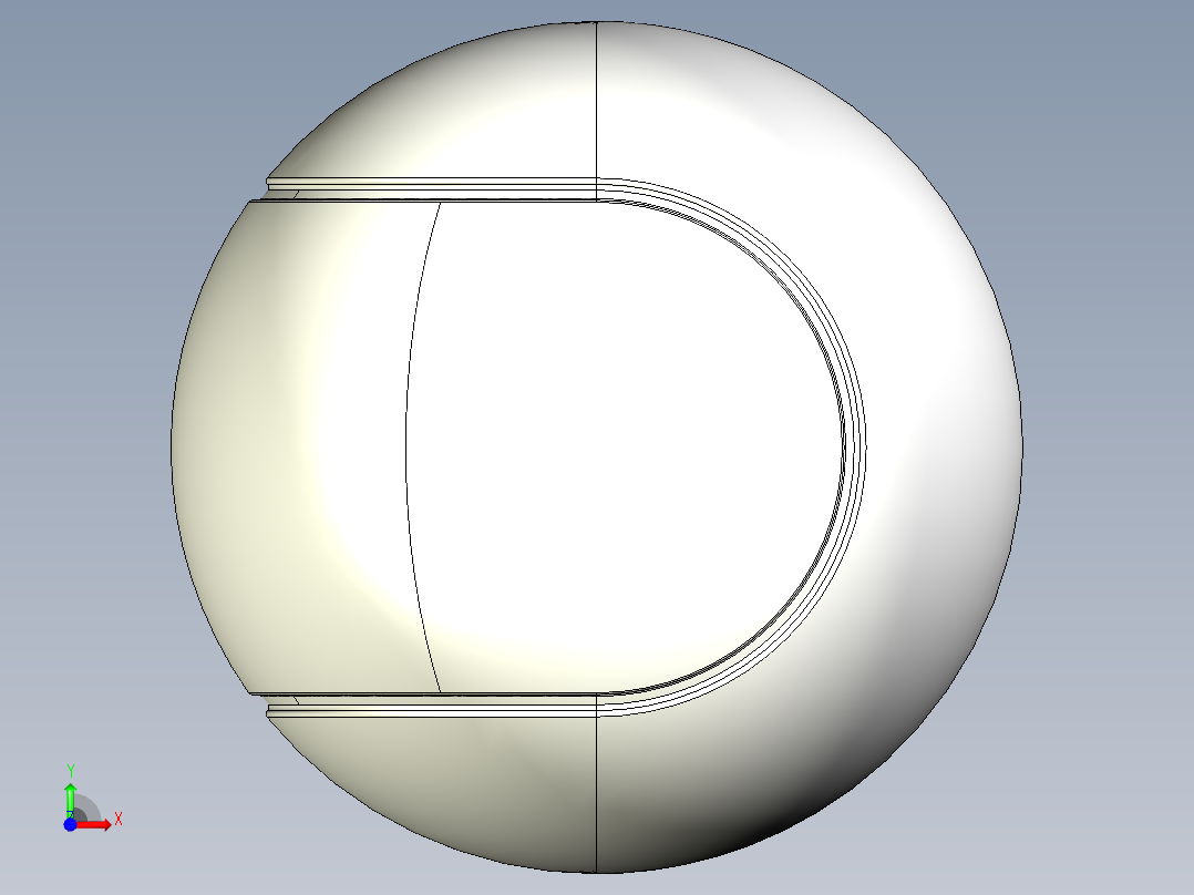 网球、网球拍(4)前视图