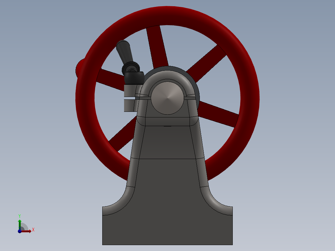 A2004879-车床尾座前视图