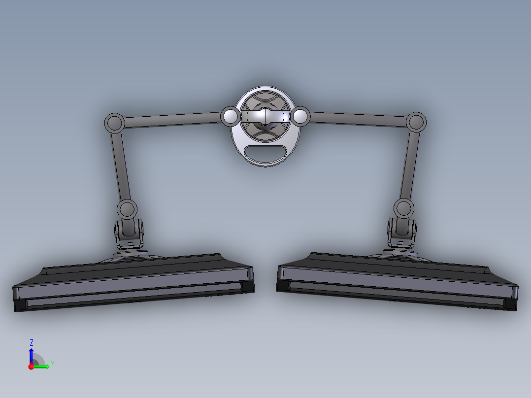 显示器、显示屏(25)俯视图