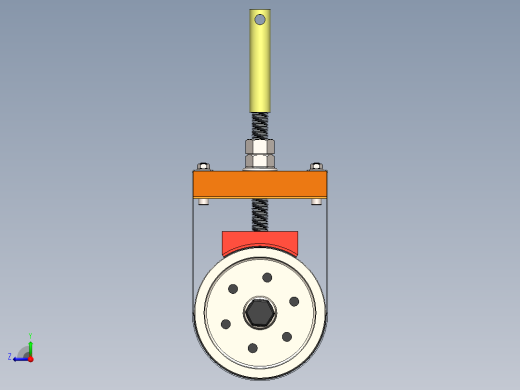 滑轮架右视缩略图