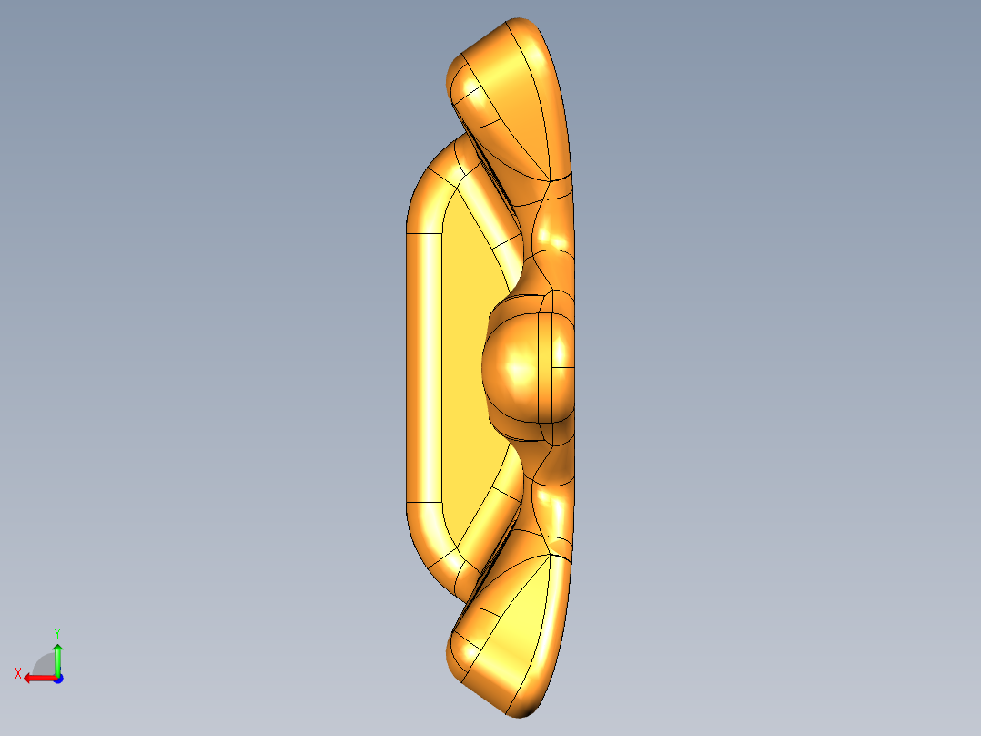 人体力学坐垫后视图