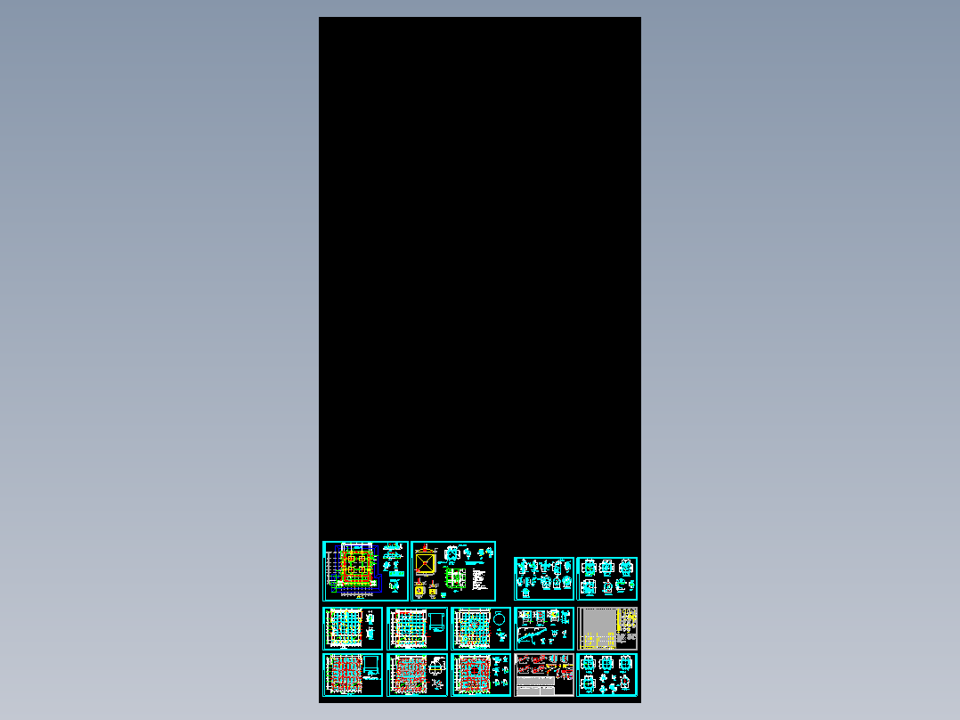 某寺庙结构设计图
