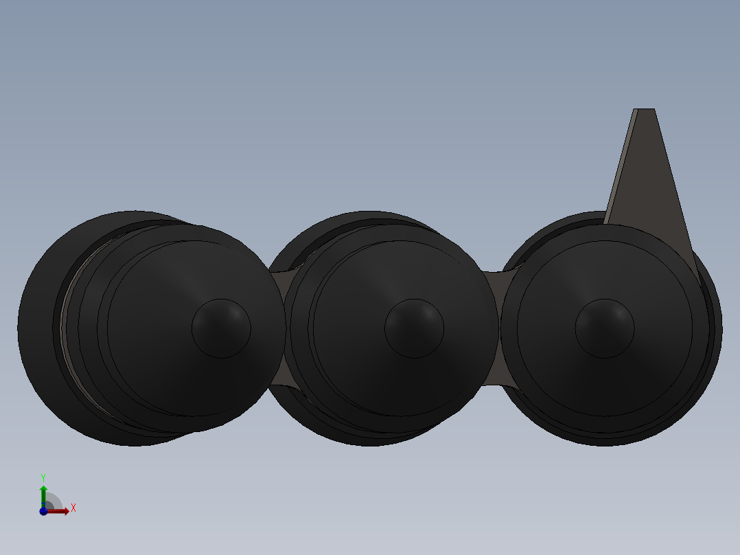 A0003830-6p2 鼓追随者步枪子弹前视图