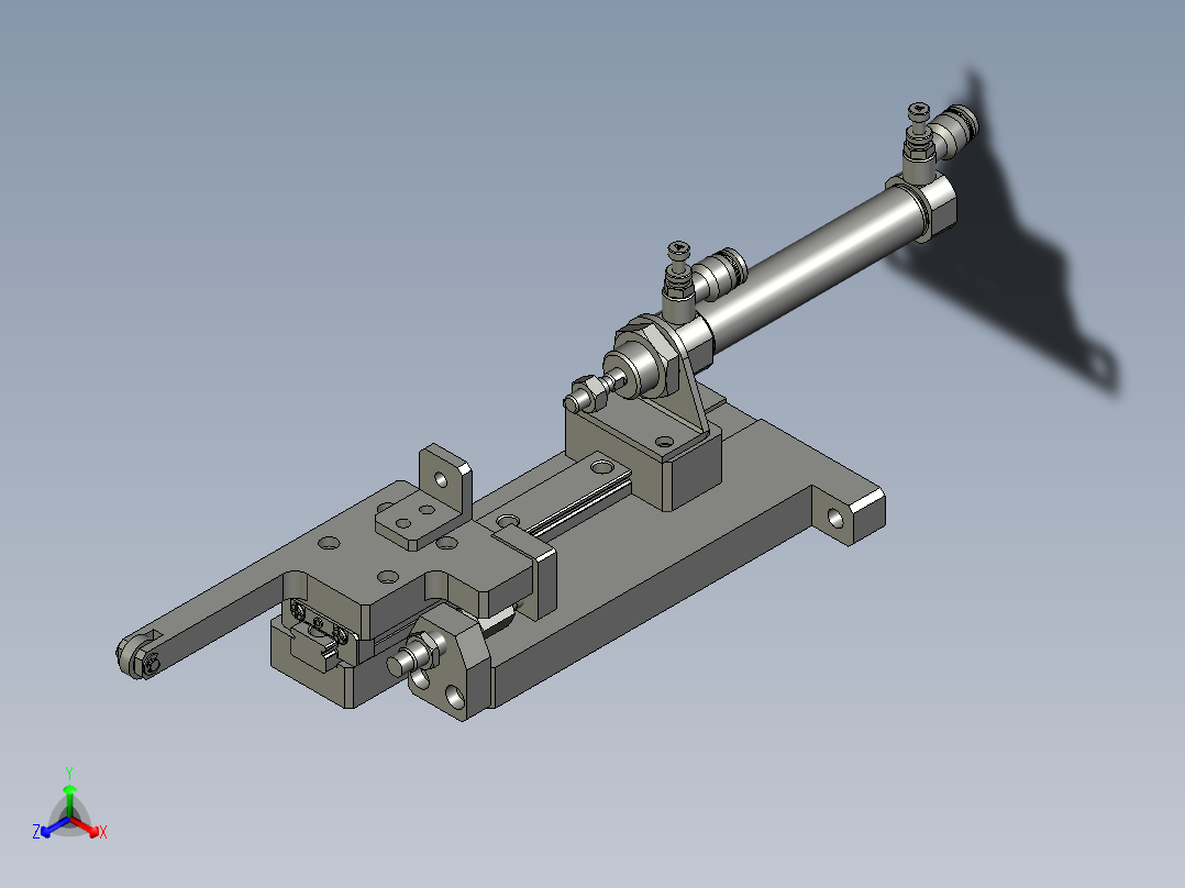 20090102-4100-X1载具盖板打开机构