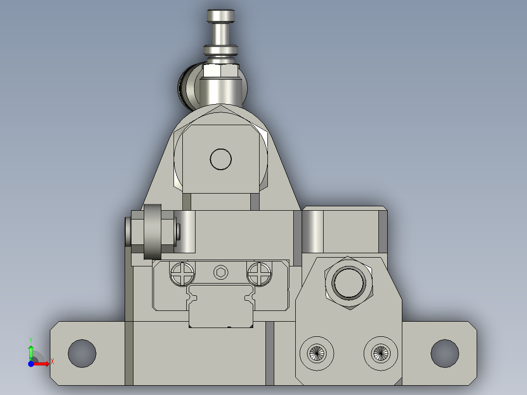 20090102-4100-X1载具盖板打开机构前视图