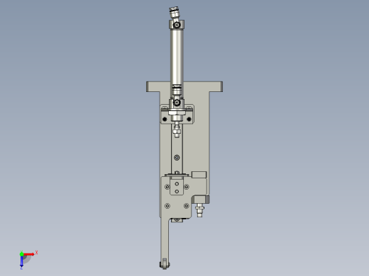 20090102-4100-X1载具盖板打开机构俯视缩略图