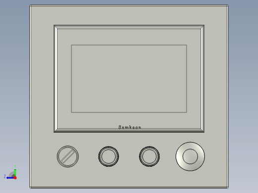 触摸屏组件7寸右视缩略图