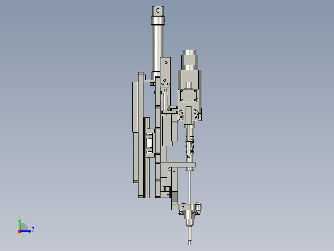 锁付装配体HD2004767-00-000左视图