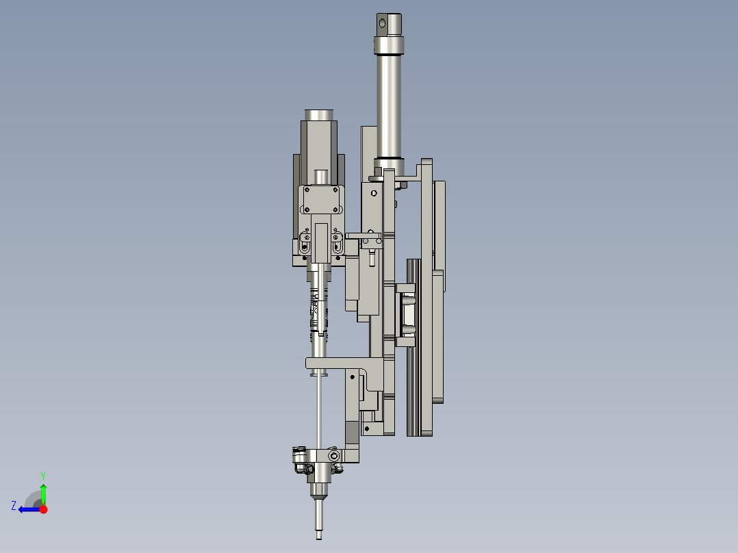 锁付装配体HD2004767-00-000右视图