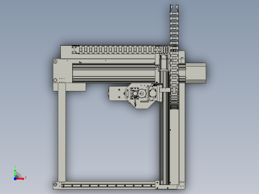 取料搬运三轴模组-12080前视缩略图