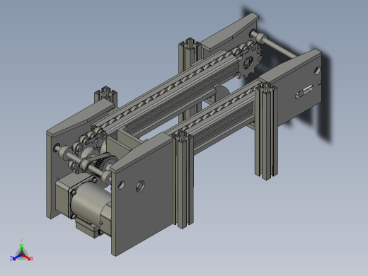 倍力气缸组装生产线设计-倍速链线-A-V1