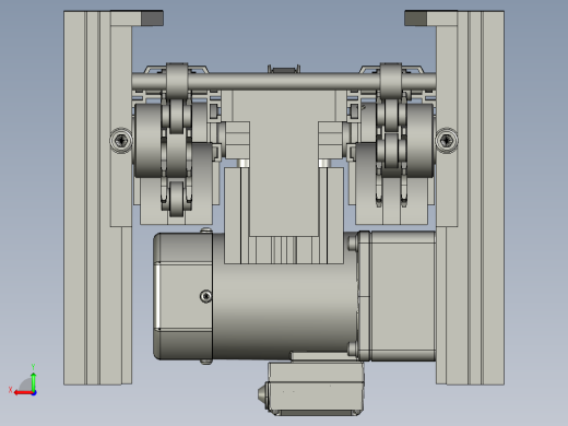 倍力气缸组装生产线设计-倍速链线-A-V1后视缩略图