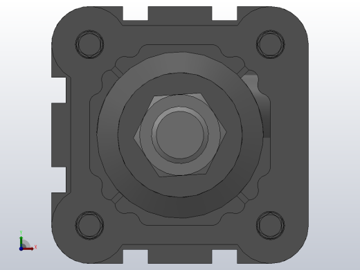 SE标准复动型气缸SE 40×50-S前视缩略图