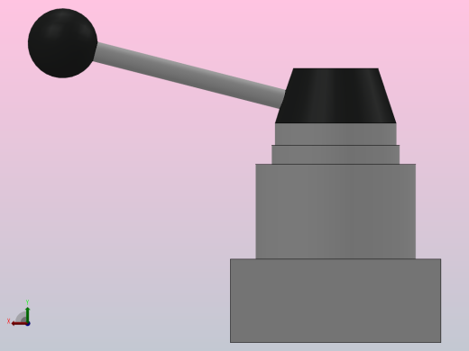 QSR2系列水平旋转手柄式换向阀[Q24SR2-L8]后视缩略图