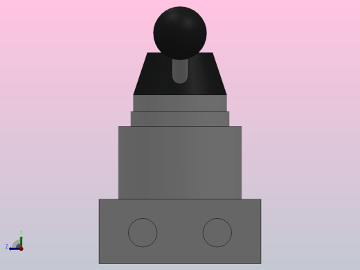 QSR2系列水平旋转手柄式换向阀[Q24SR2-L8]右视缩略图