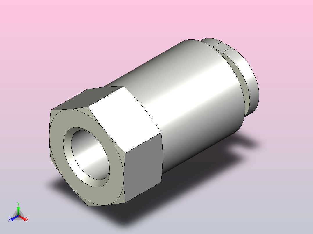 快插接头QSMF-M5-3主视图