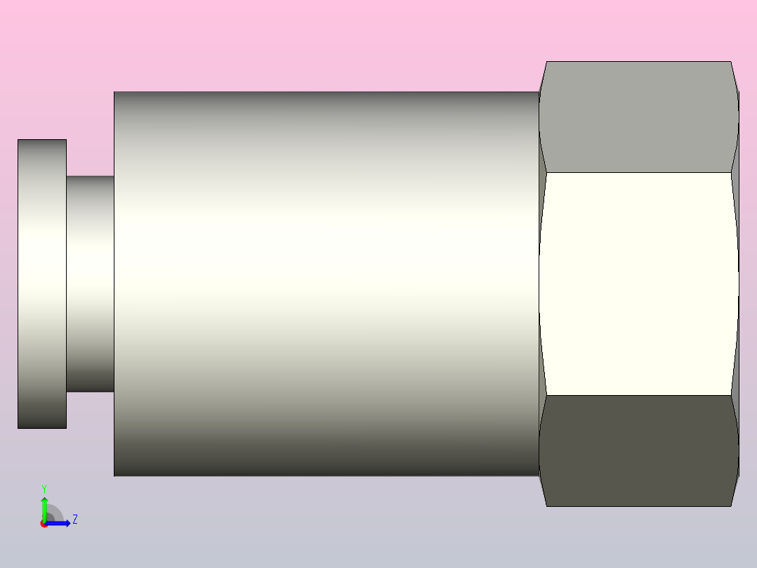 快插接头QSMF-M5-3左视图