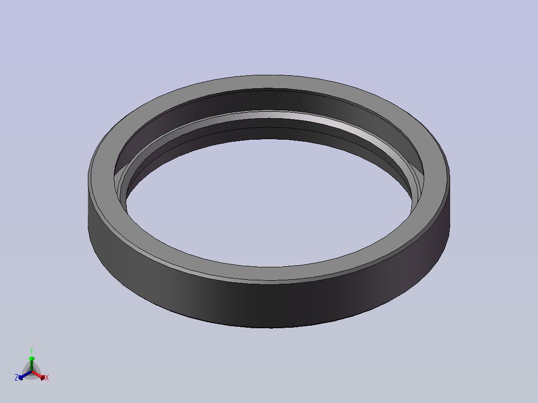 油封[装配型(Z型)49-62正等轴测图