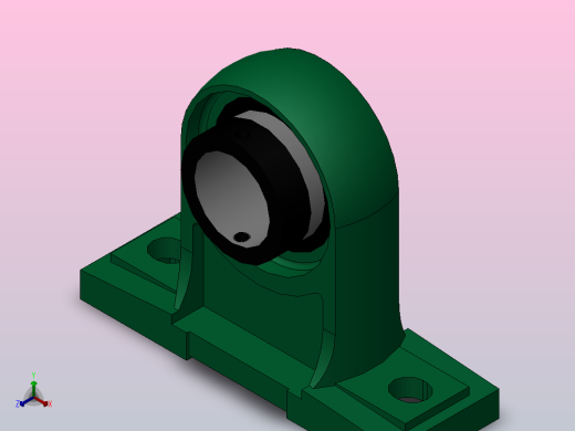 带高中心立式座偏心套外球面球轴承[UELPH型]_UELP210